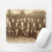 William Morris, fotografiert mit dem Personal bei Mousepad (Mit Mouse)