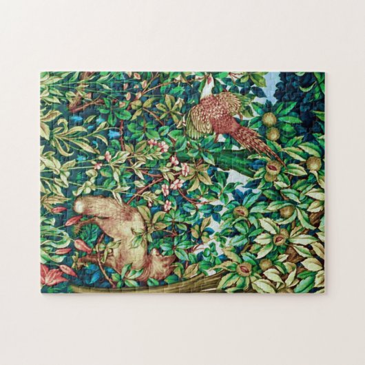 William Morris Fox und Paul Tapestry Print Puzzle (Horizontal)