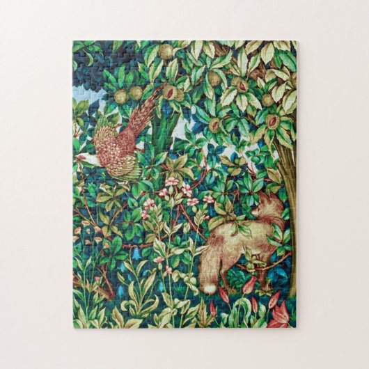 William Morris Fox und Paul Tapestry Print Puzzle (Vertikal)