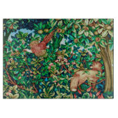 William Morris Fox und Paul Tapestry Print Schneidebrett (Vorderseite)