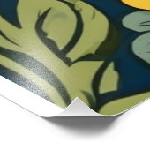 William Morris Froschinspiration Fotodruck (Ecke)
