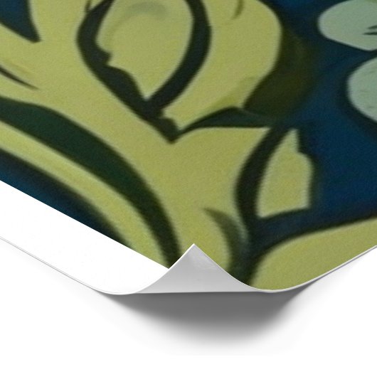 William Morris Froschinspiration Poster (Ecke)