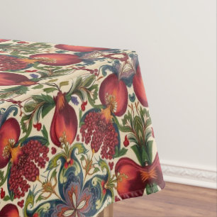 William Morris Frucht Granatapfel Blumenmuster Tischdecke