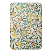 William Morris Frucht Granatapfel Vintage  Badematte (Vorderseite Vertikal)