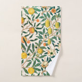 William Morris Frucht Granatapfel Vintage  Badhandtuch Set (Handtuch)