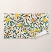 William Morris Frucht Granatapfel Vintage  Badhandtuch Set (Handtuch)