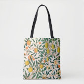 William Morris Frucht Granatapfel Vintage Tasche (Vorderseite)