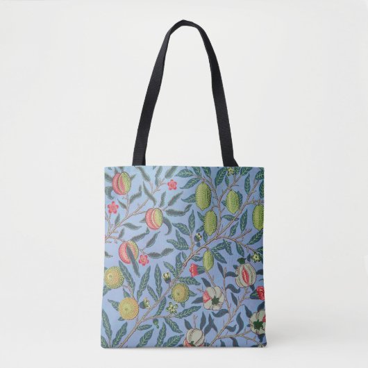 William Morris Frucht oder Pomegranat botanisch Tasche (Vorderseite)