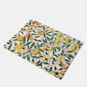 William Morris frucht und Granatäpfel Fußmatte (Schrägansicht)
