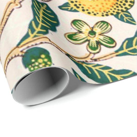 William Morris frucht und Granatäpfel Geschenkpapier (Rolleneckpunkt)