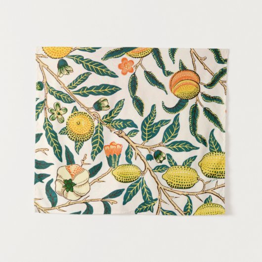 William Morris frucht und Granatäpfel Wandteppich (Vorderseite (Horizontal))