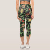 William Morris Fruchtmuster Vintag Capri Leggings (Rückseite)
