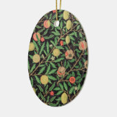 William Morris Fruchtmuster Vintag Keramik Ornament (Links)