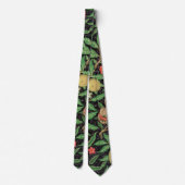 William Morris Fruchtmuster Vintag Krawatte (Rückseite)