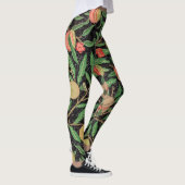 William Morris Fruchtmuster Vintag Leggings (Rechts)