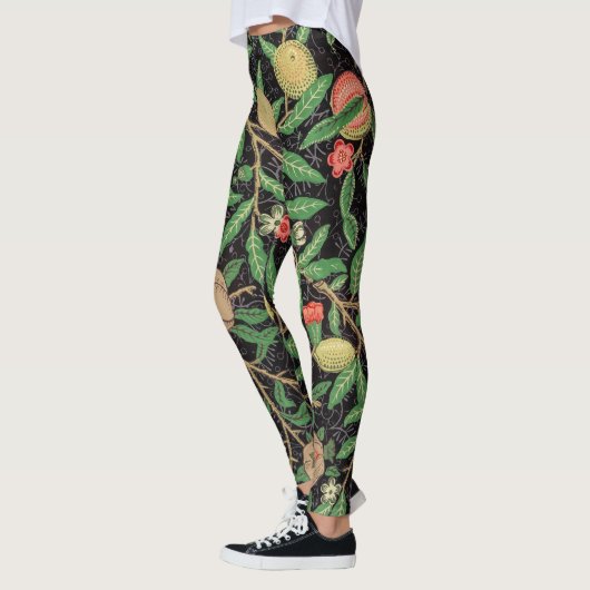 William Morris Fruchtmuster Vintag Leggings (Links)