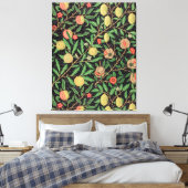William Morris Fruchtmuster Vintag Leinwanddruck (Insitu (Schlafzimmer))