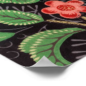 William Morris Fruchtmuster Vintag Poster (Ecke)