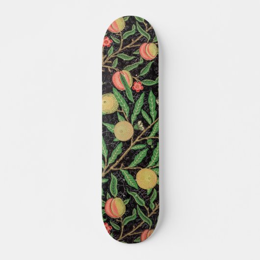 William Morris Fruchtmuster Vintag Skateboard (Vorne)