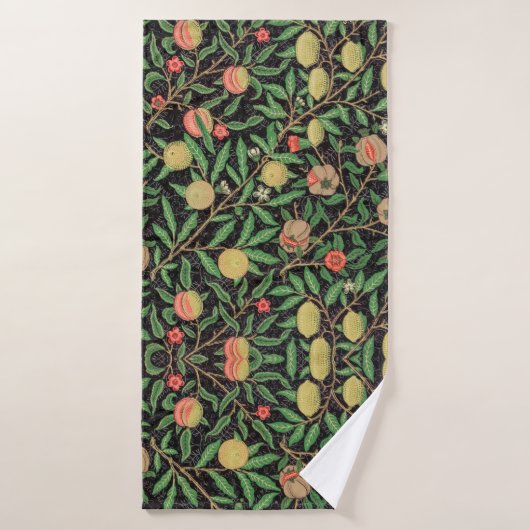 William Morris Fruchtmuster Vintage Badehandtuch (Badehandtuch)