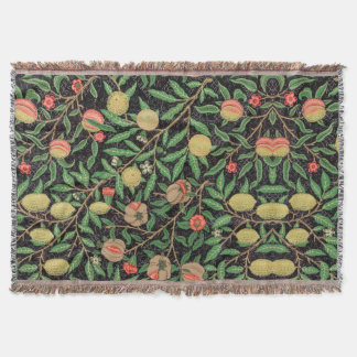 William Morris Fruchtmuster Vintage Decke