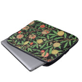 William Morris Fruchtmuster Vintage Laptopschutzhülle (Vorne Knopf)