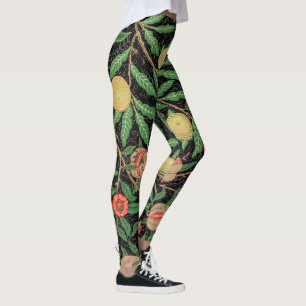 William Morris Fruchtmuster Vintage Leggings