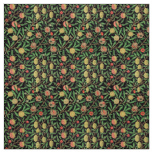 William Morris Fruchtmuster Vintage Stoff