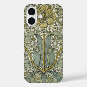 William Morris Frühjahrsdickicht Gelbe Blumenkunst iPhone 16 Hülle
