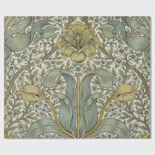 William Morris Frühjahrsdickicht Gelbe Blumenkunst Geschenkpapier