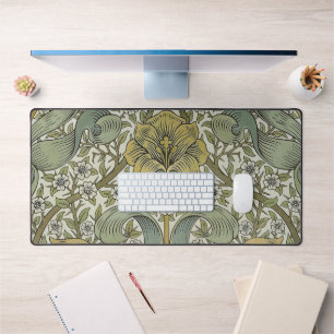 William Morris Frühjahrsdickicht Gelbe Blumenkunst Schreibtischunterlage