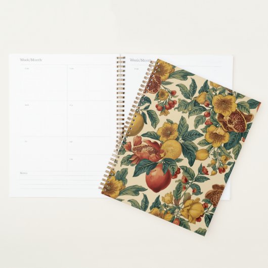 William Morris Fruit Granatapfel-Blumenmuster Planer (Anzeige)