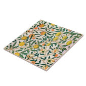 William Morris Fruit Granatapfel Vintage Fliese (Seite)