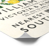 William Morris Fruit oder Pomegranate Lemons Tree Poster (Ecke)