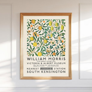 William Morris Fruit oder Pomegranate Lemons Tree Poster