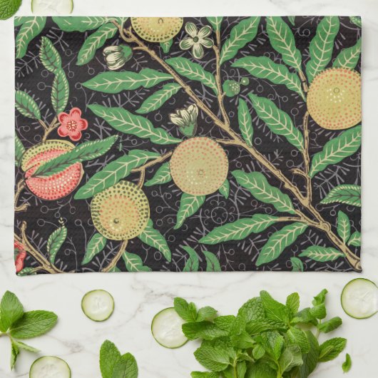 William Morris, Fruit Pattern, Geschirrtuch (Gefaltet)