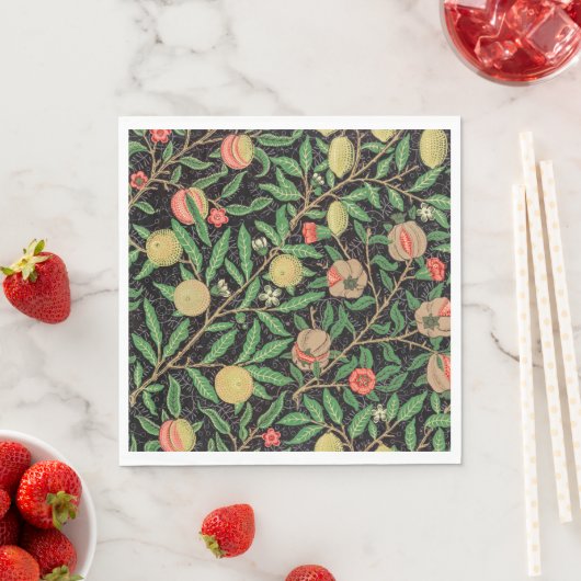 William Morris, Fruit Pattern, Serviette (Beispiel)