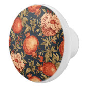William Morris Fruit Pomegranat-Muster Keramikknauf (Rechts)