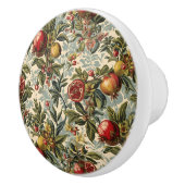 William Morris Fruit Pomegranate Blumenmuster Keramikknauf (Rechts)