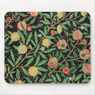 William Morris Fruit Pomegranate Blumenmuster Mousepad
