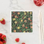 William Morris Fruit Pomegranate Blumenmuster Serviette (Beispiel)