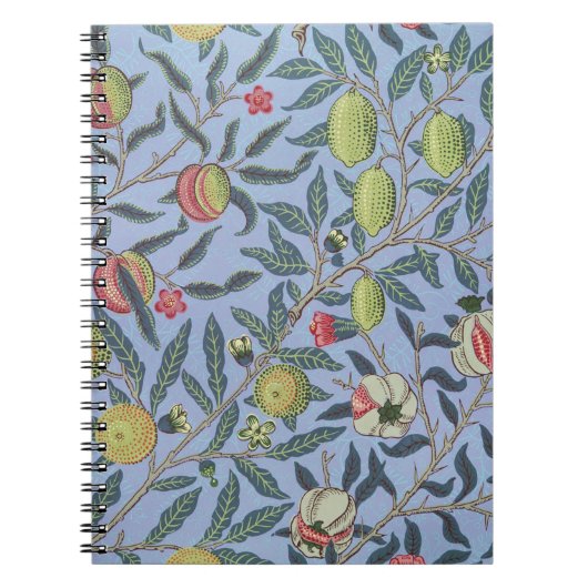 William Morris Fruit Pomegranate Notizblock (Vorderseite)