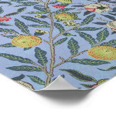 William Morris Fruit Pomegranate Poster (Ecke)