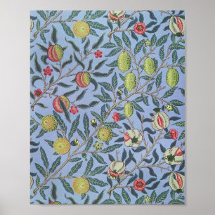 William Morris Fruit Pomegranate Poster