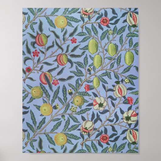 William Morris Fruit Pomegranate Poster (Vorne)