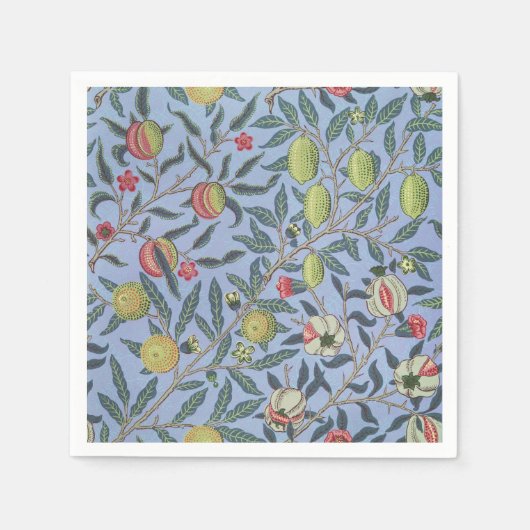 William Morris Fruit Pomegranate Serviette (Vorderseite)