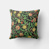 William Morris Fruit Pomegranates Lemons Pattern Kissen (Rückseite)