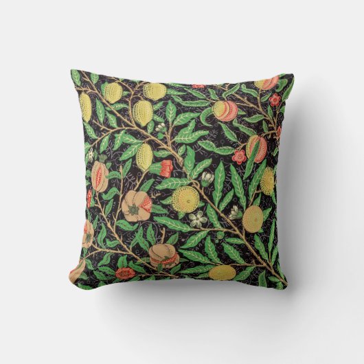 William Morris Fruit Pomegranates Lemons Pattern Kissen (Vorderseite)