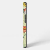 William Morris Gänseblümchen Blumen Tapetenmuster iPhone Hülle (Linke Seite)