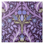 William Morris "Garden Blätter" 2 Fliese (Vorderseite)